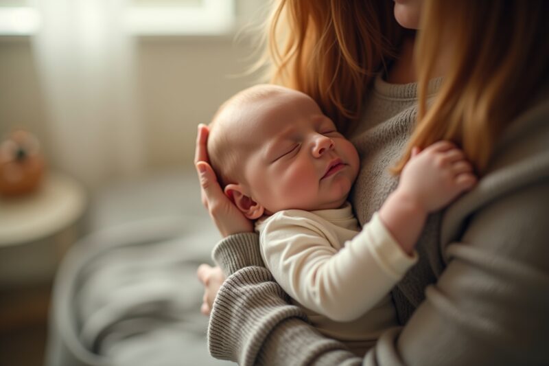 Baby schläft nur auf Arm: Gründe & Hilfe