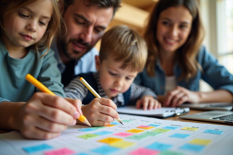 10 Haushaltsplan Familie Tipps für den Alltag