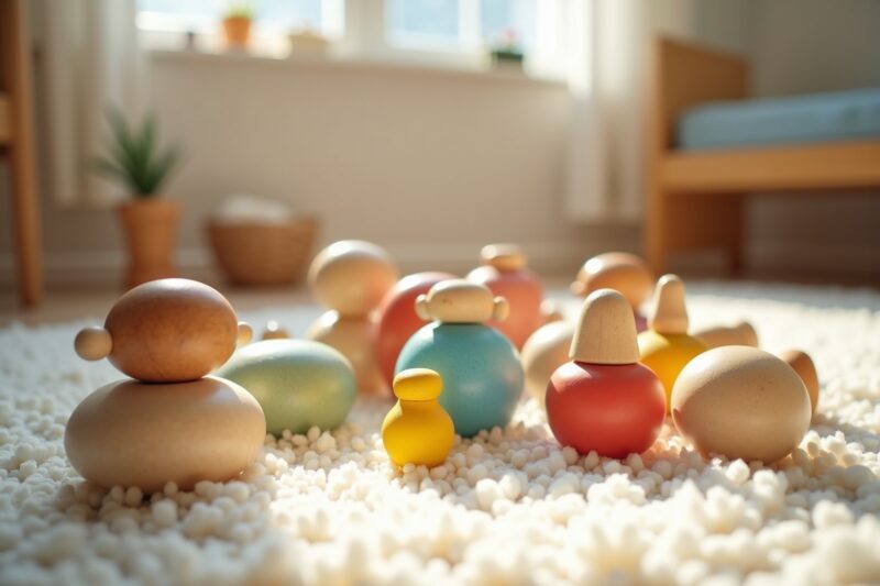 10 Holzspielzeug Baby-Ideen für die frühe Entwicklung