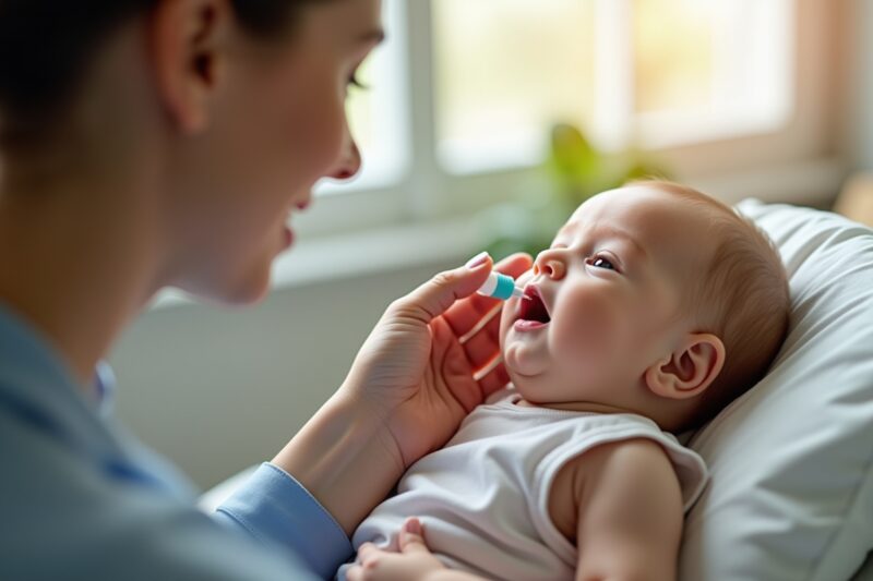 Kochsalzlösung für dein Baby richtig anwenden