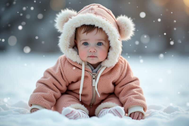 10 Schneeanzüge für Babys, die dich überzeugen werden