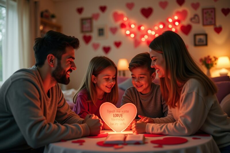 10 Valentinstag Familie Sprüche für deine Liebsten